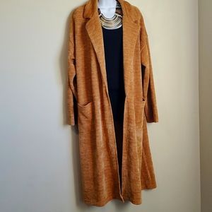 NWOT Longline Duster Cardigan Camel Colored By OPEN EDIT NORDSTROMS